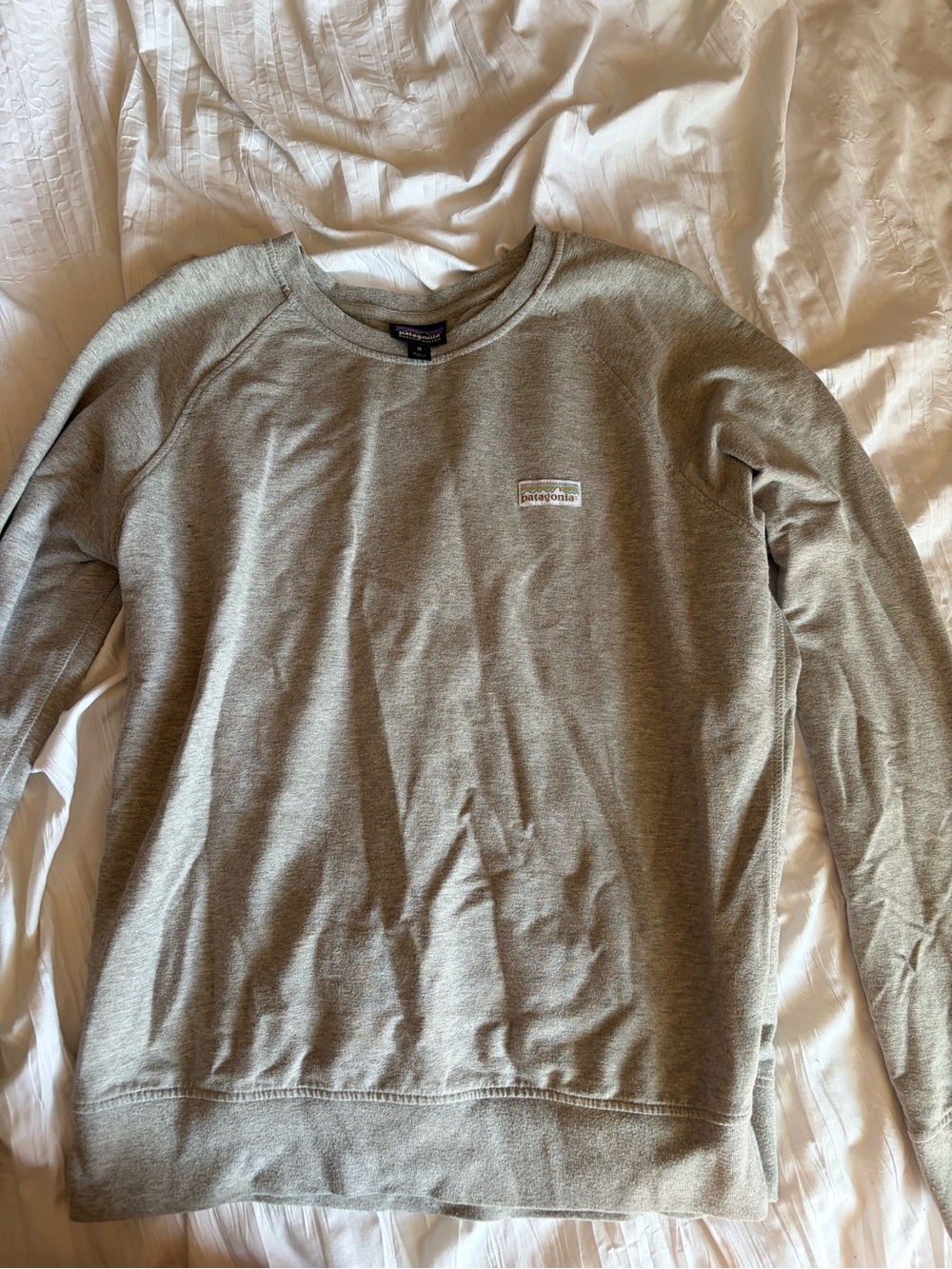 Patagonia Women’s Crewneck Sweatshirt in Heather Gray